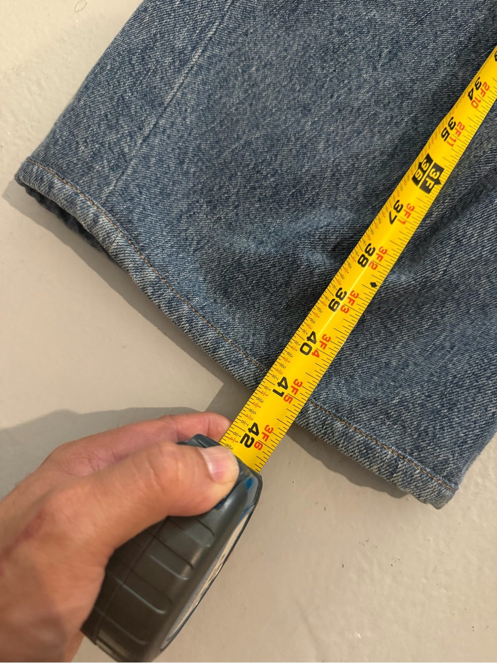 AUTH Loewe Gathered Waist Jeans Size 38 - Picture 9 of 10